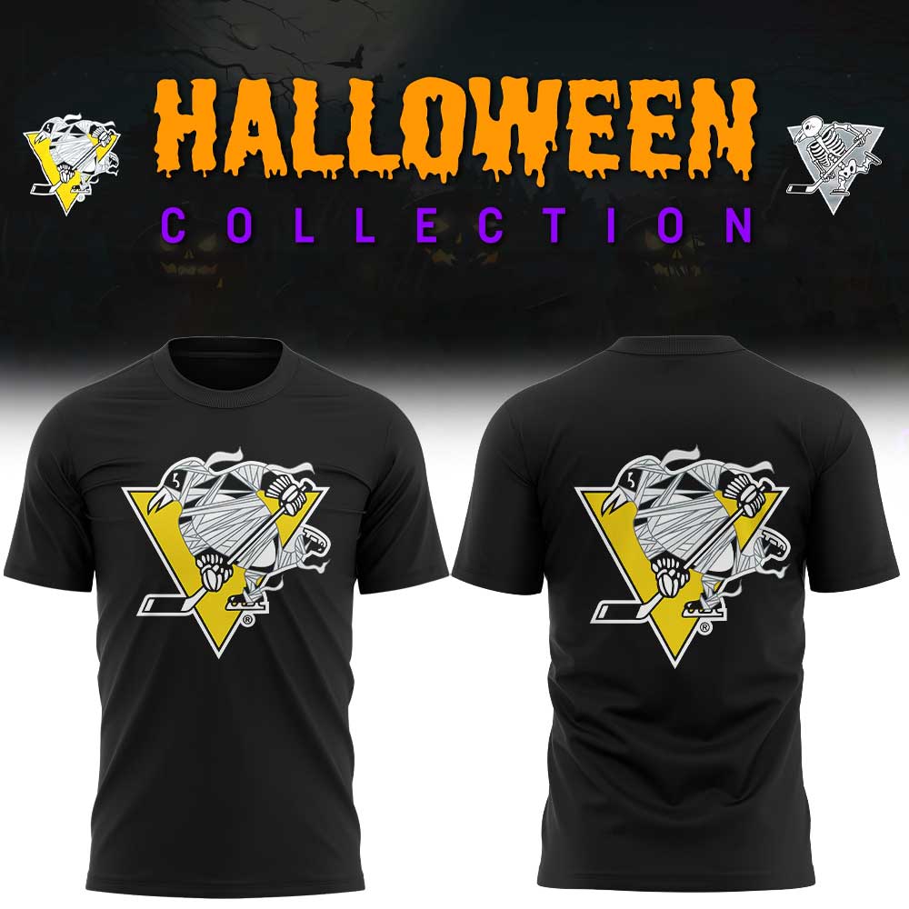. P Penguins Halloween 26 Mummy Limited Shirt V3