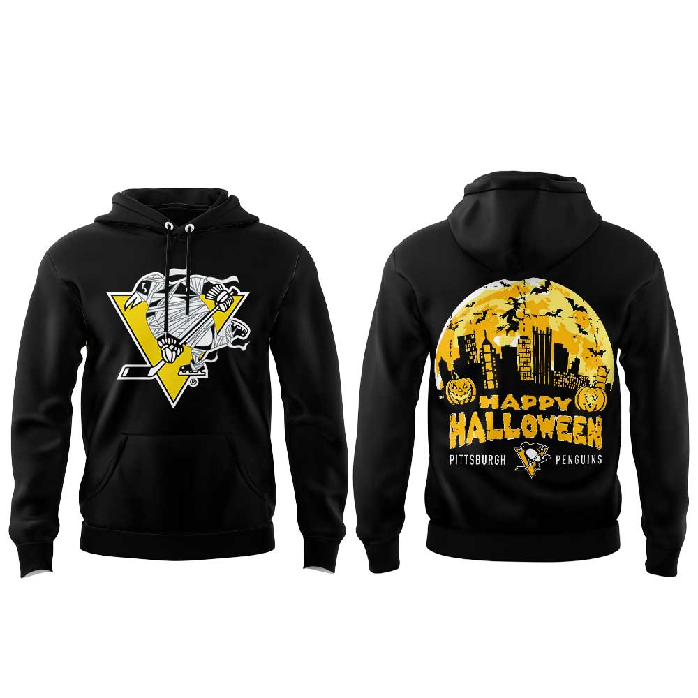 . P Penguins Halloween 26 Mummy Limited Hoodie V2