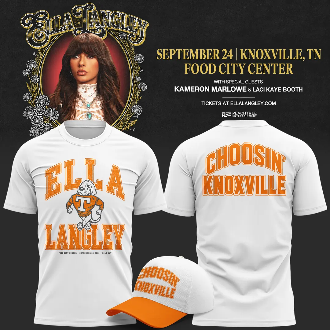 . Tennessee x Ella Langley-The Dandelion Tour 2026 Shirt V7