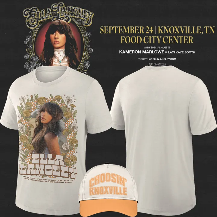. Tennessee x Ella Langley-The Dandelion Tour 2026 Shirt V7