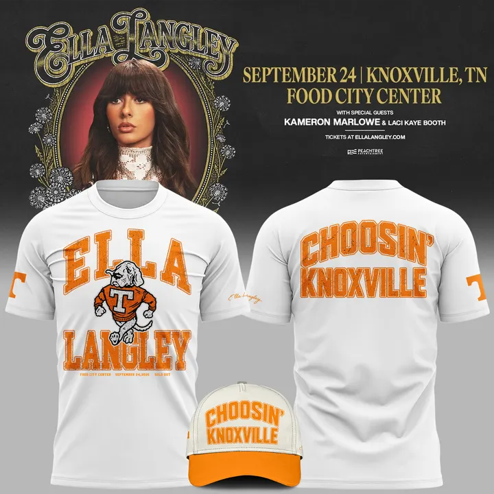 . Tennessee x Ella Langley-The Dandelion Tour 2026 Shirt V2