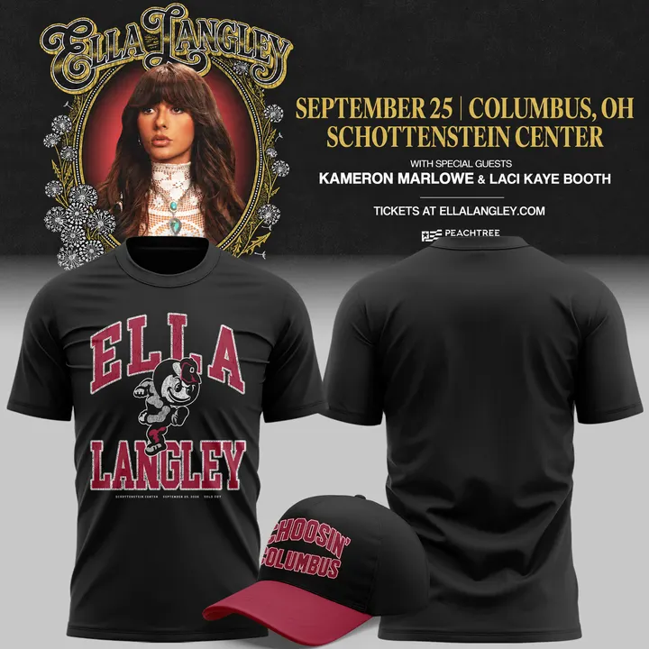 . Ohio State x Ella Langley Exclusive Edition Shirt V7