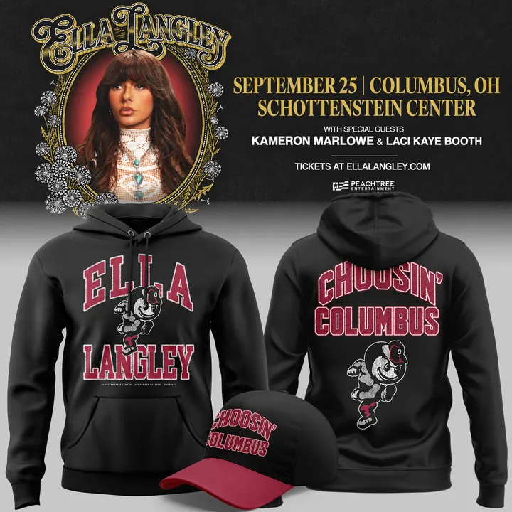 . Ohio State x Ella Langley Exclusive Edition Hoodie V6