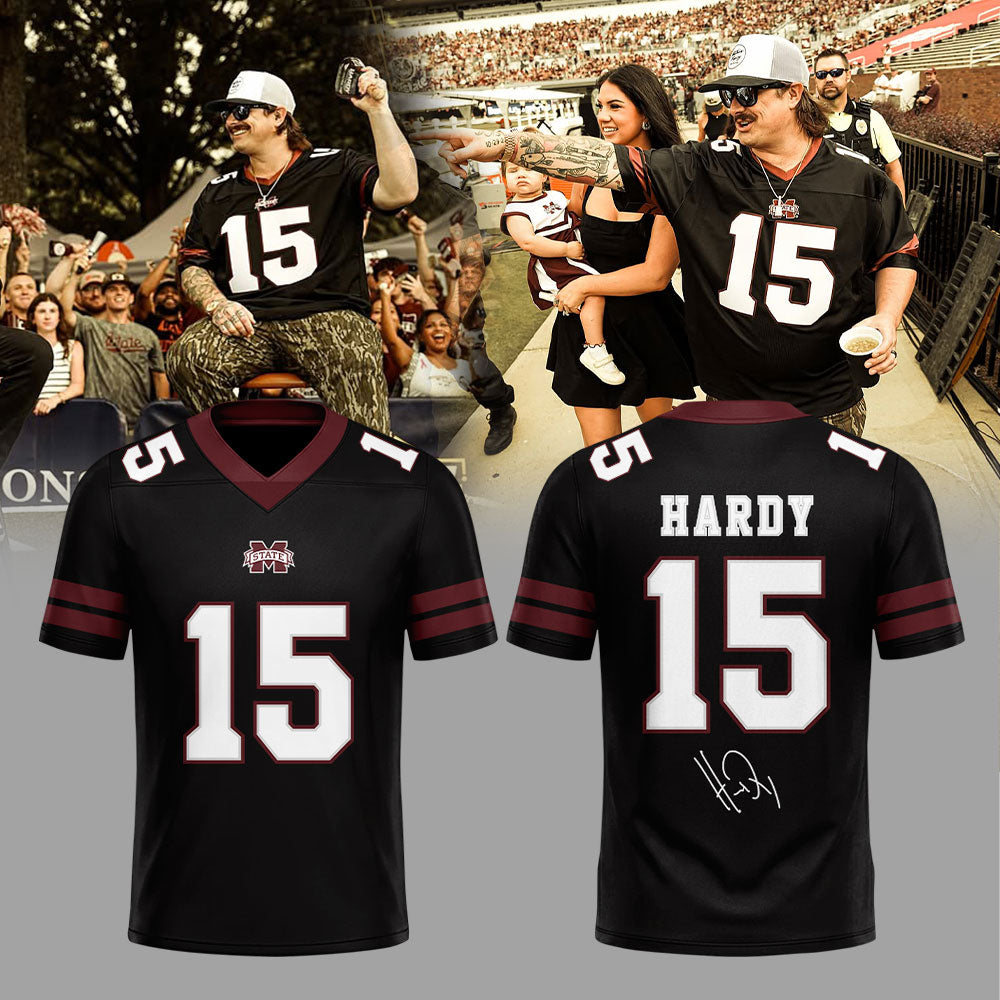 . HARDY Hail MF State Football Jersey