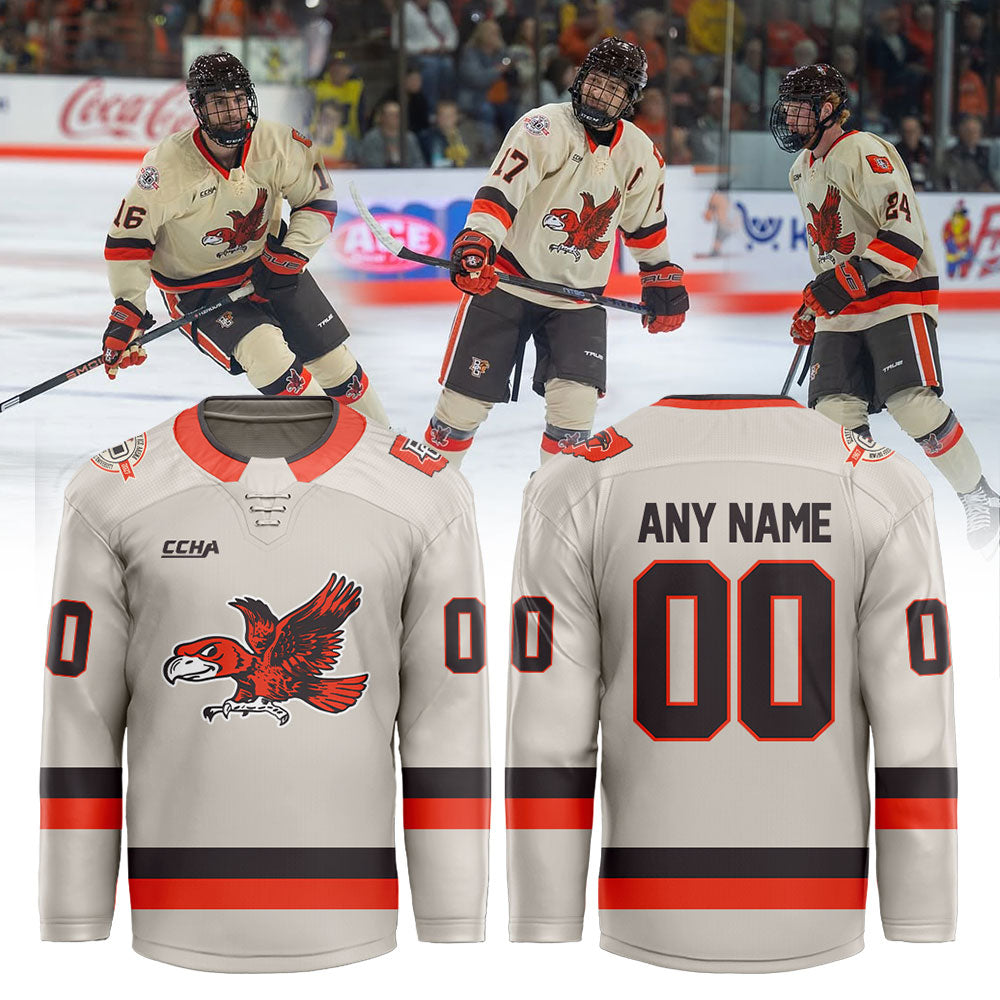Bowling Green hockey team will debut their new Hockey Jersey for their opening home game