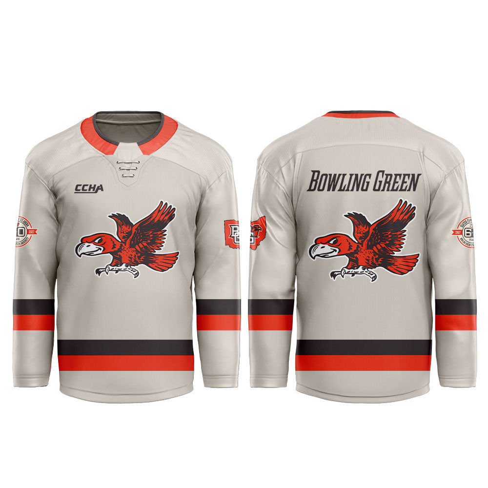 Bowling Green hockey team will debut their new Hockey Jersey for their opening home game