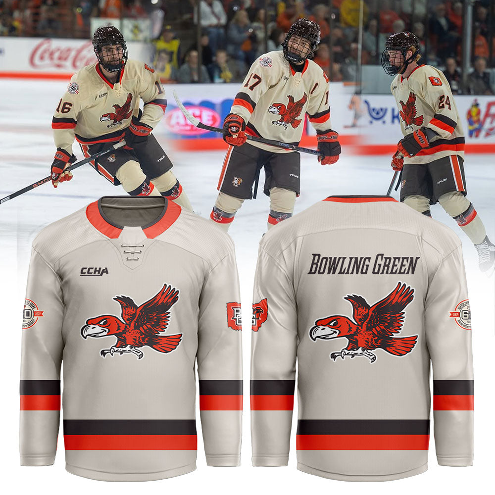 Bowling Green hockey team will debut their new Hockey Jersey for their opening home game