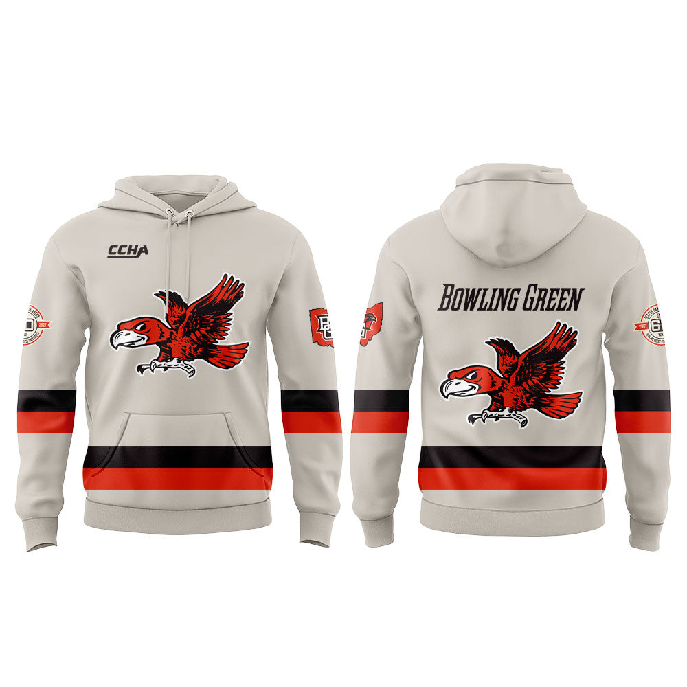 Bowling Green hockey team will debut their new Hoodie for their opening home game