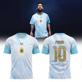 . To pay tribute to Lionel Messi in his farewell match for the Argentine national team “Last Dance” Jersey V2