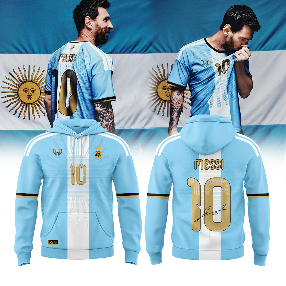. To pay tribute to Lionel Messi in his farewell match for the Argentine national team "Last Dance" Hoodie