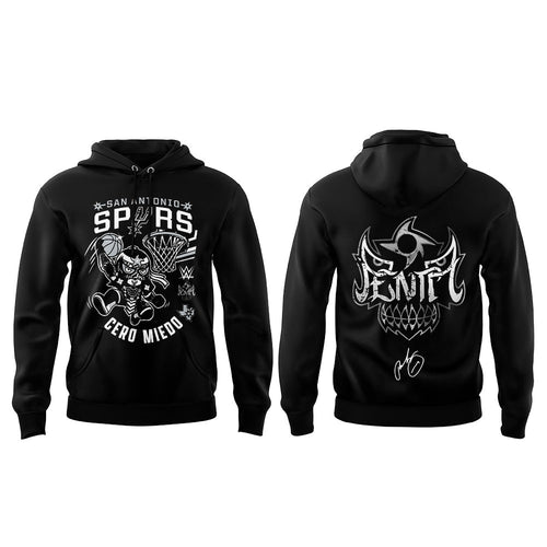 . SA Spurs x Cero Miedo WWE Monday Night RAW Hoodie