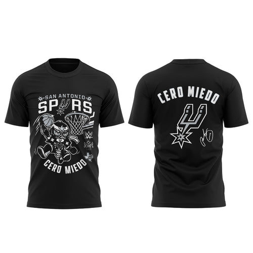 . SA Spurs x Cero Miedo WWE Monday Night RAW Shirt V2