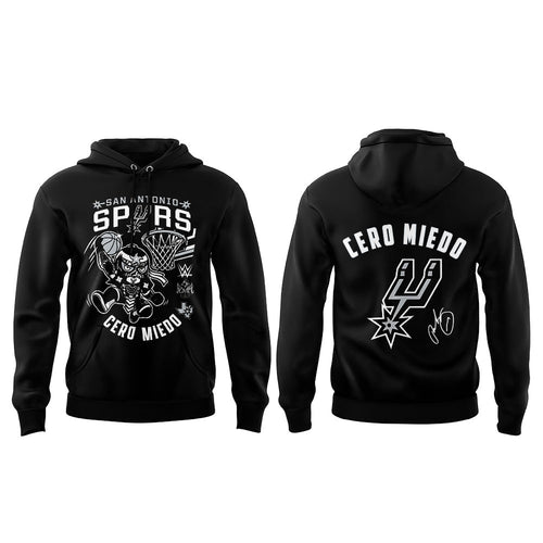 . SA Spurs x Cero Miedo WWE Monday Night RAW Hoodie V2