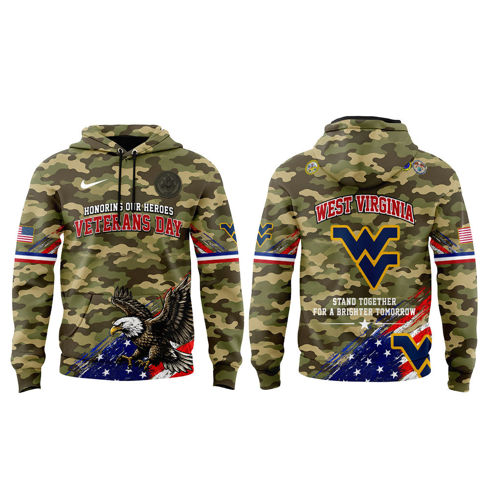 . West Virginia Commemorating Veterans Day 2026 Hoodie