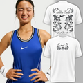 Court "Alex Eala" White Shirt