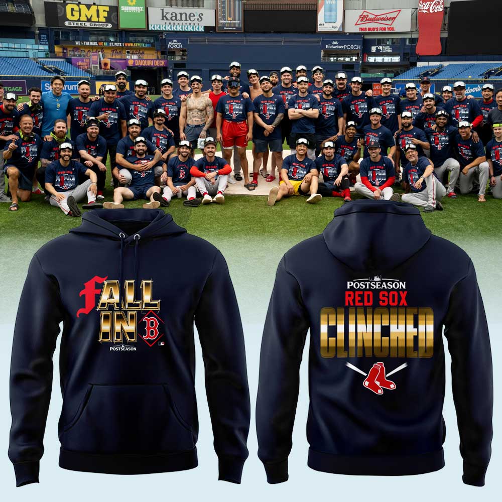 Boston Red Sox 2026 Postseason Locker Room Hoodie