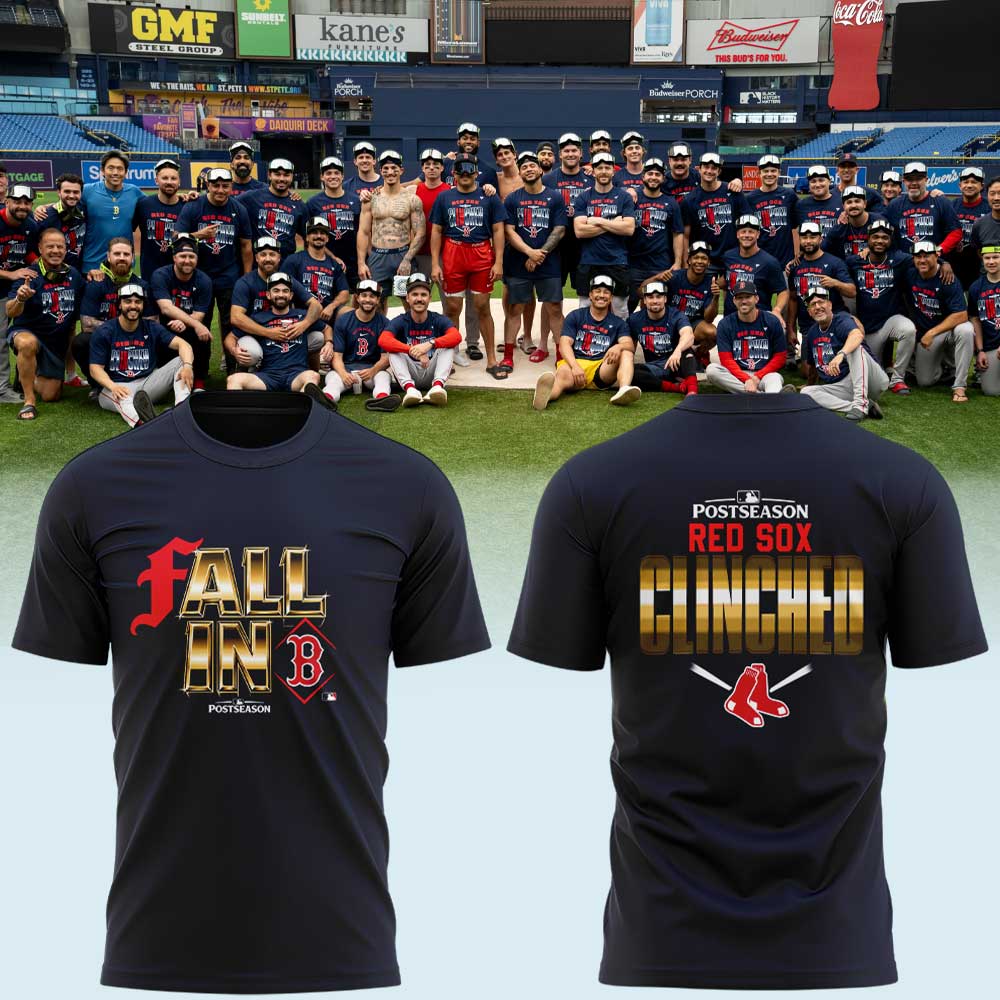 Boston Red Sox 2026 Postseason Locker Room Shirt