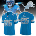 ..D.Lions 2026 Rivalries Full Throttle Limited Football Jersey NN (Custom Number)