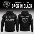 2026 Chicago Bears - Back In Black Limited Edition Hoodie