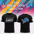 Detroit Lions 2026 Crucial Catch Limited Tshirt