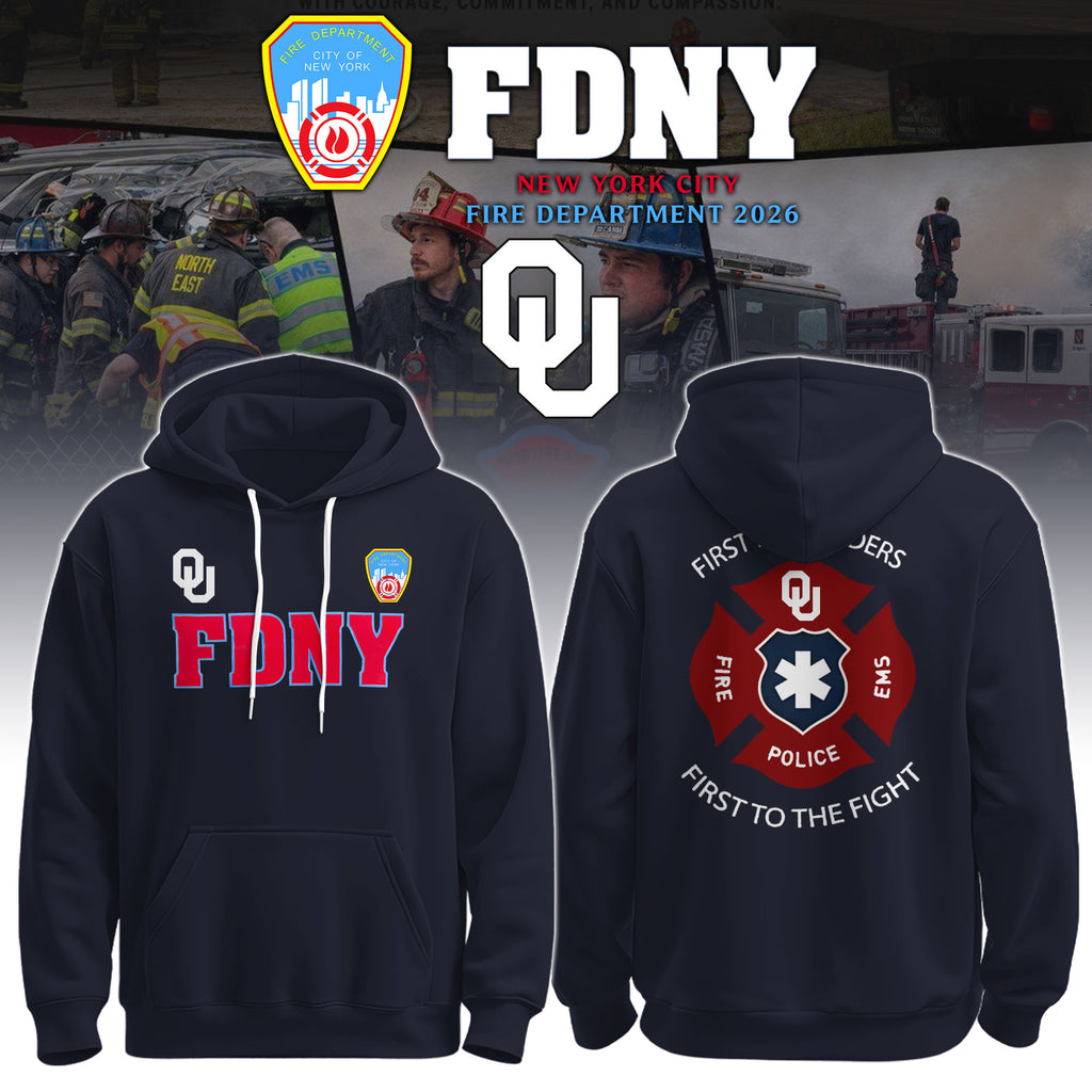OU x FDNY First Responders Tribute Hoodie