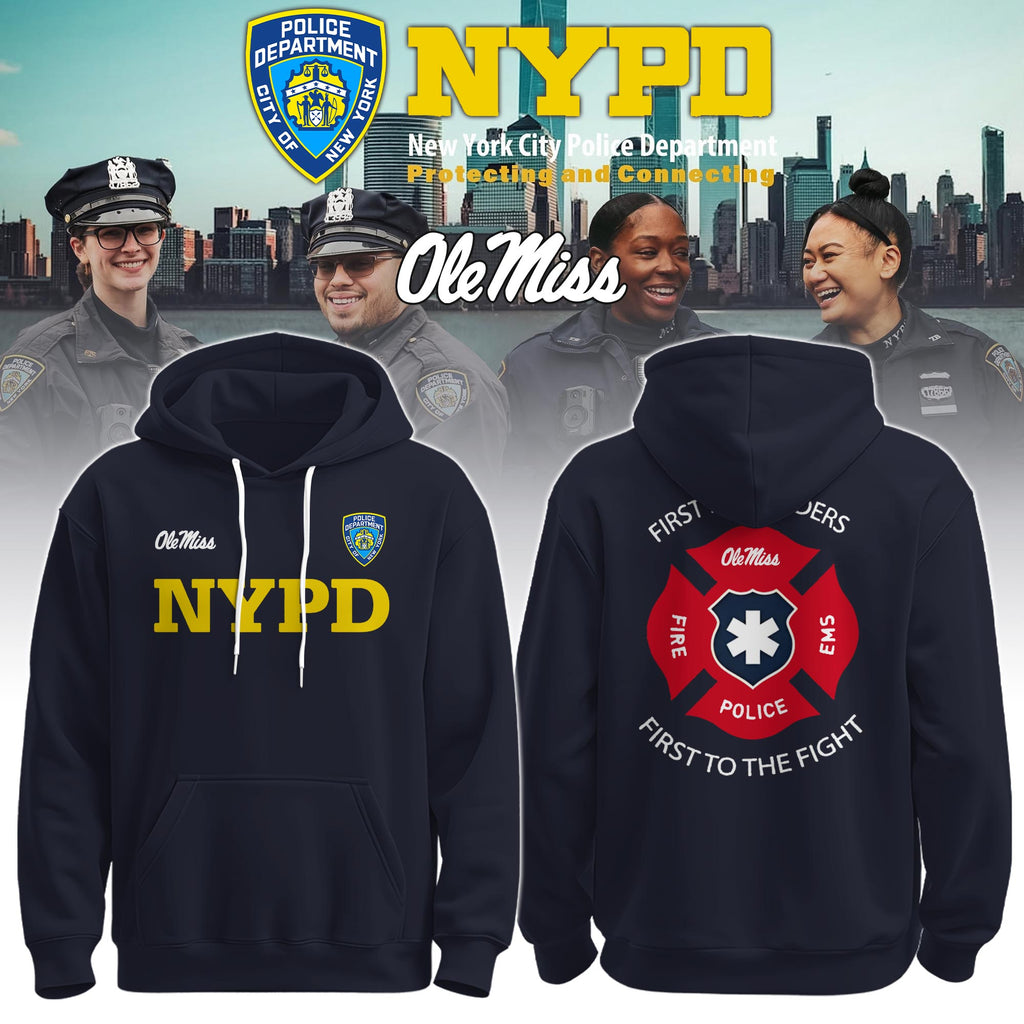 OLM x NYPD First Responders Tribute Hoodie