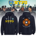 TEXAS x NYPD First Responders Tribute Hoodie
