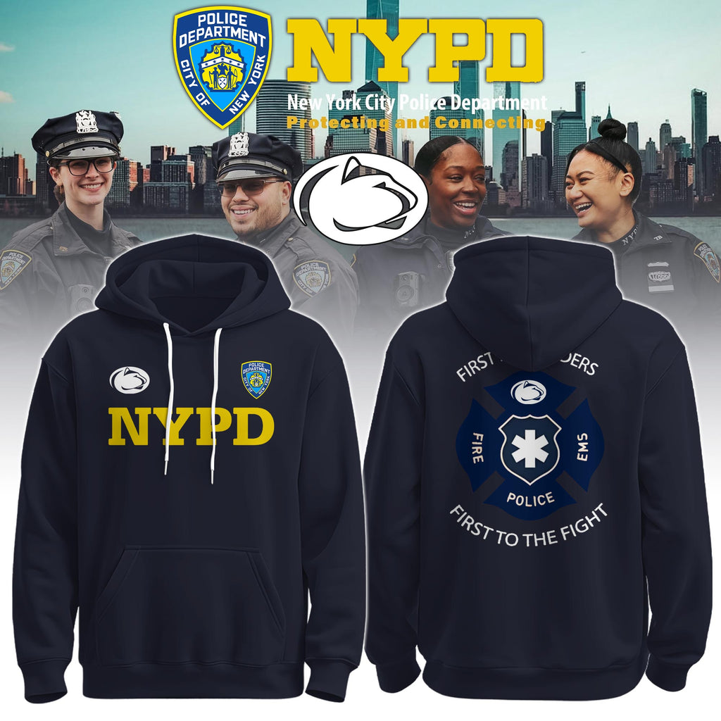 PSU x NYPD First Responders Tribute Hoodie