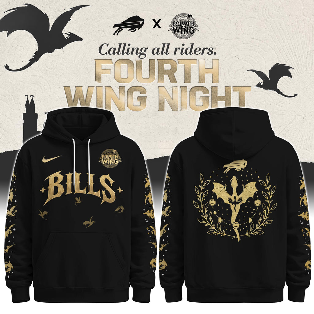 BUF x Fourth Wing Night Hoodie Limited Edition + Selling Out Fast