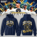.Milwaukee Brewers 2026 NL Central Champions Hoodie