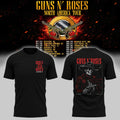 Limited Edition Guns N’ Roses “North America Tour 2026” Globe Life Field In Arlington,TX T-Shirts HP26091001T2
