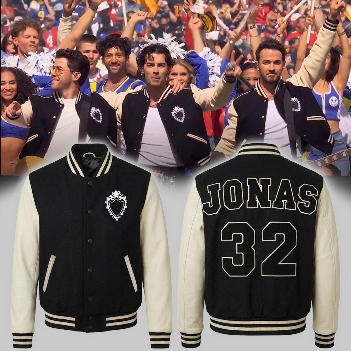 Limited Edition Jonas Brothers Halftime Show 2026 Jacket HP26091101J3