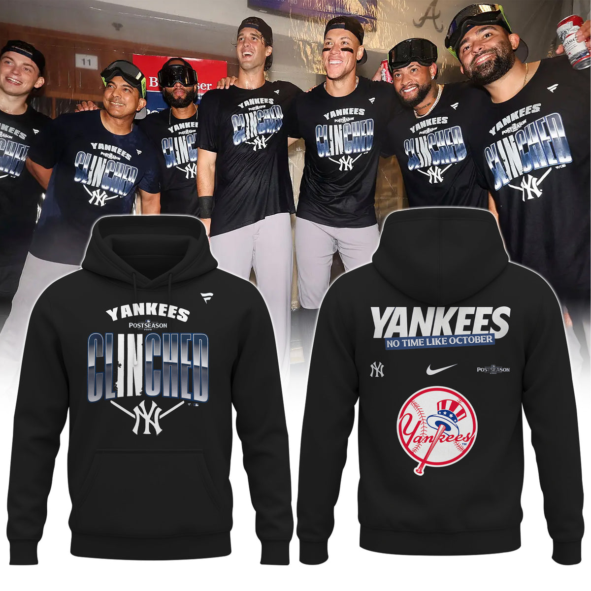_ Clinched “No Time Like October” Hoodie