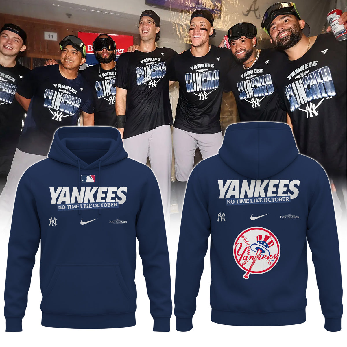 _ Clinched “No Time Like October” Hoodie