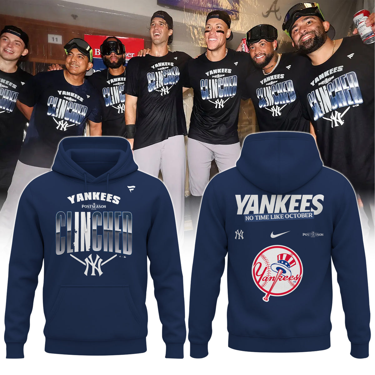 _ Clinched “No Time Like October” Hoodie