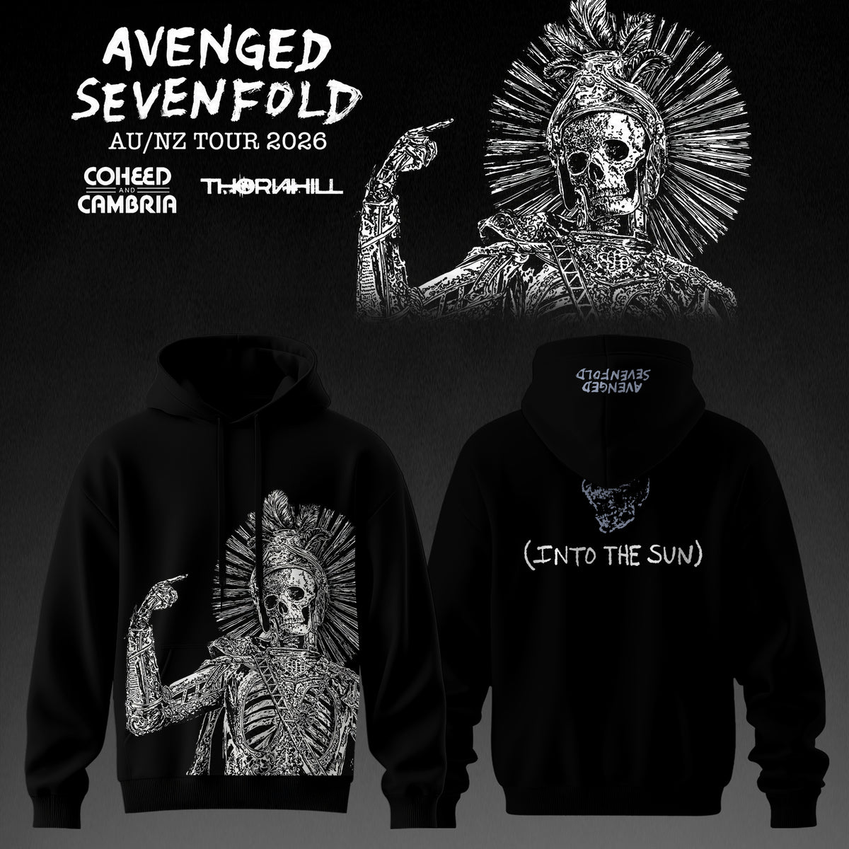 Avenged Sevenfold: AUS/NZ Tour 2026 Limited Hoodie