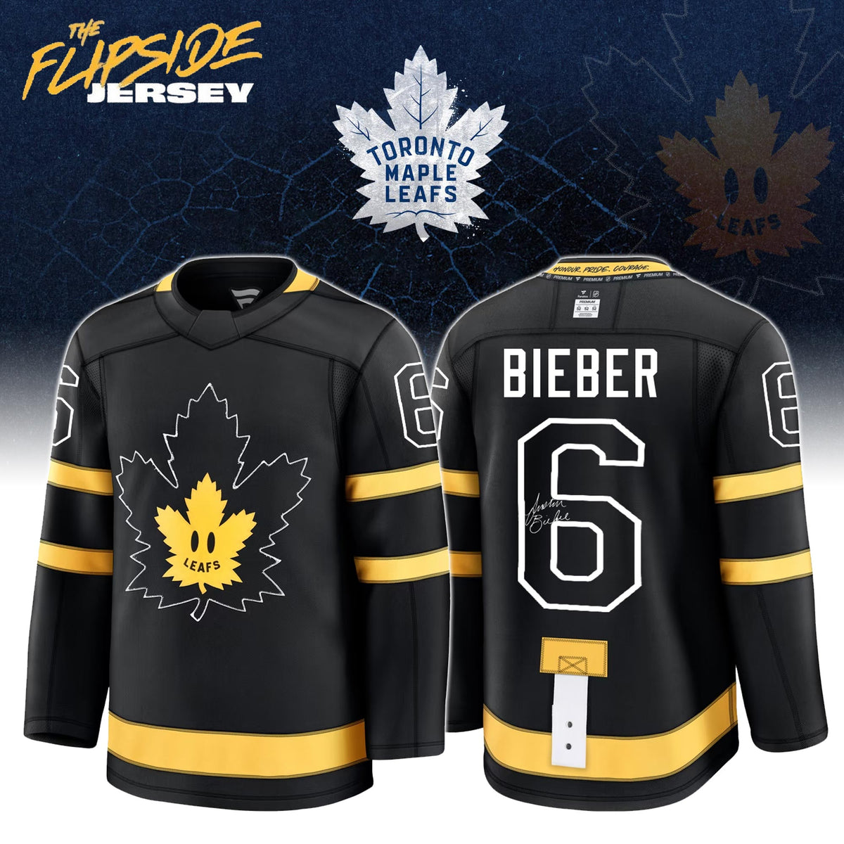 Justin Bieber x Toronto Maple Leafs Jersey Limited Edition + Selling Out Fast