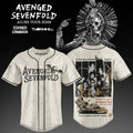 Avenged Sevenfold: AUS/NZ Tour 2026 Exclusive Baseball Jersey V1