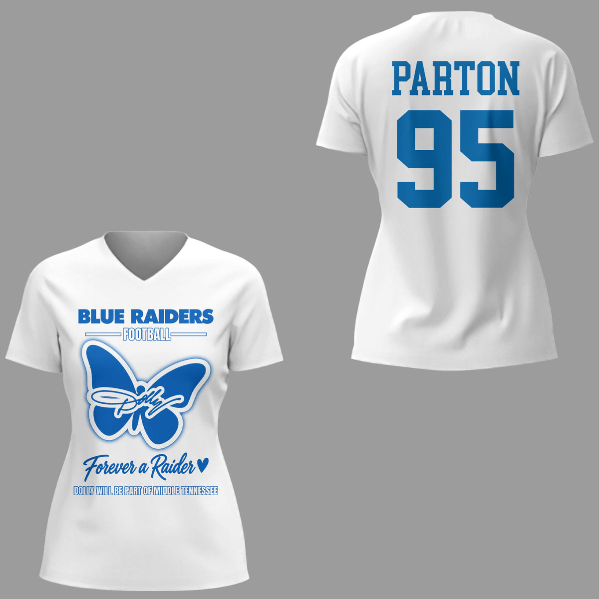 Limited Edition Honoring Dolly Parton 💙 V-neck TShirt-KC09072609