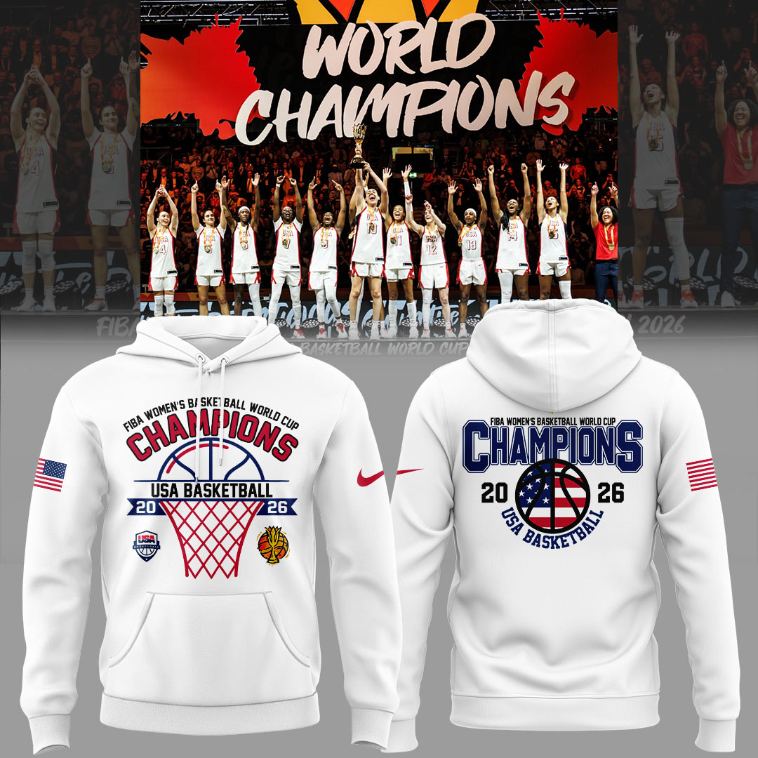 Limited Edition FIBA Women’s Basketball WC 2026 Champions 🏀🏆 Hoodie-KC09142607