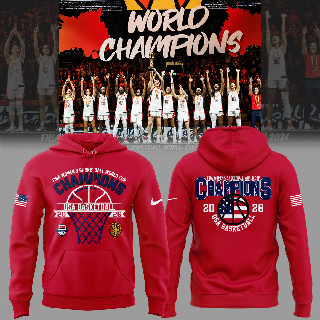 Limited Edition FIBA Women’s Basketball WC 2026 Champions 🏀🏆 Hoodie-KC09142610