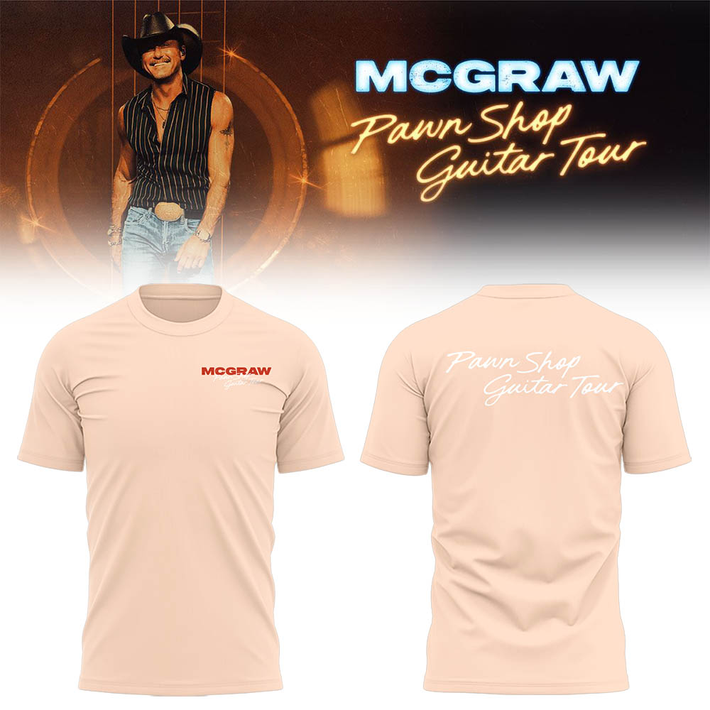 McGraw 🤠🎤 “Pawn Shop Guitar Tour 2026” Shirt-LL260830022