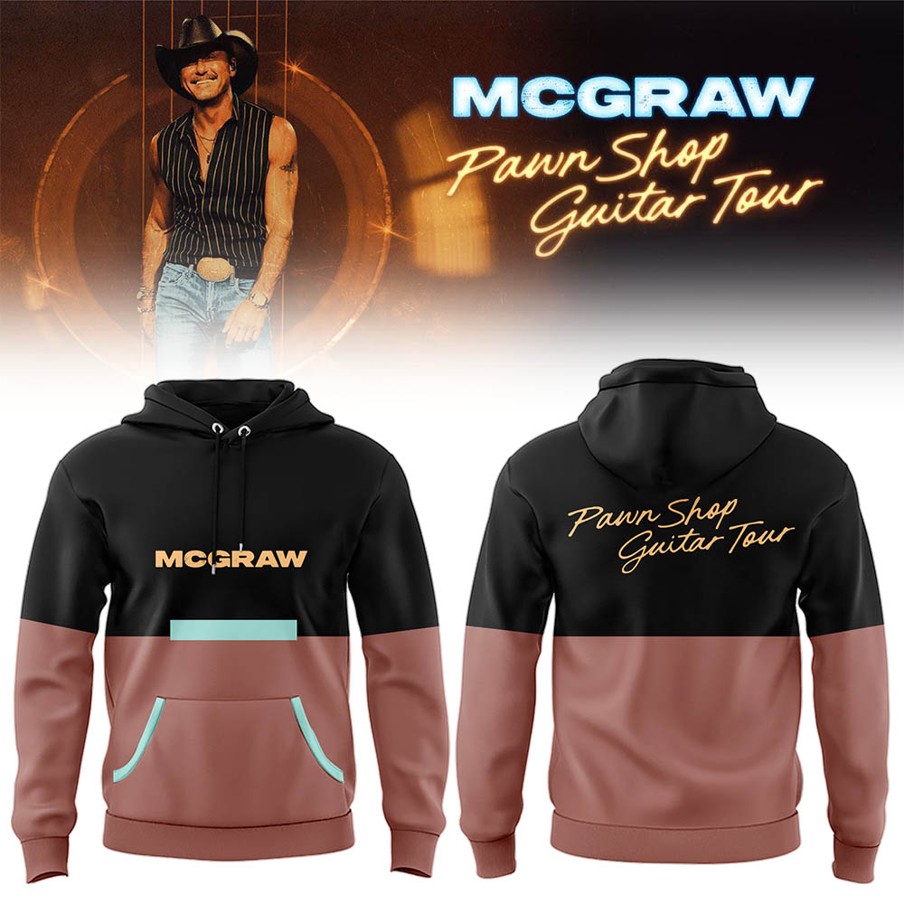 McGraw 🤠🎤 “Pawn Shop Guitar Tour 2026” Hoodie-LL260830024