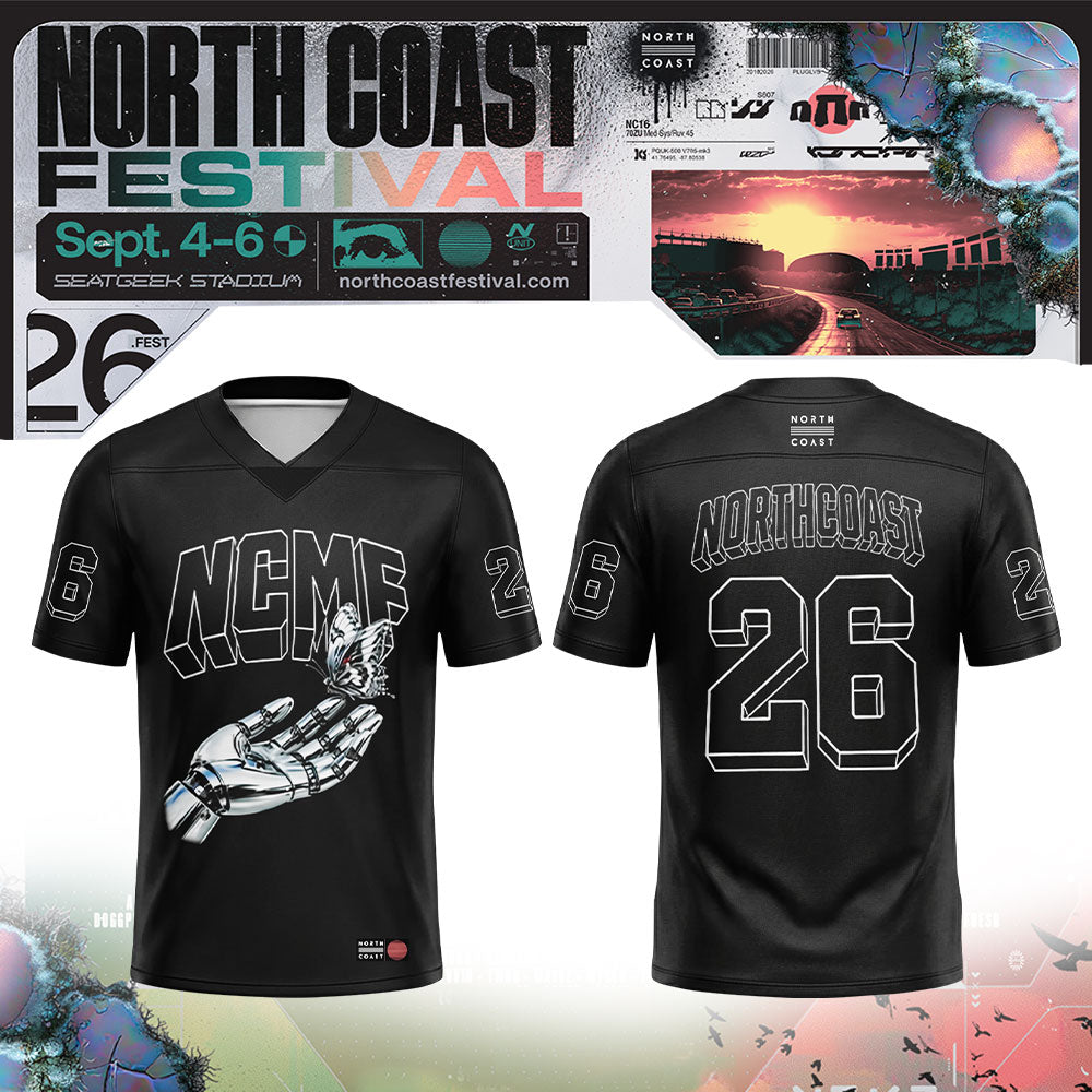 Limited Edition North Coast Music Festival Football Jersey-LL260903017