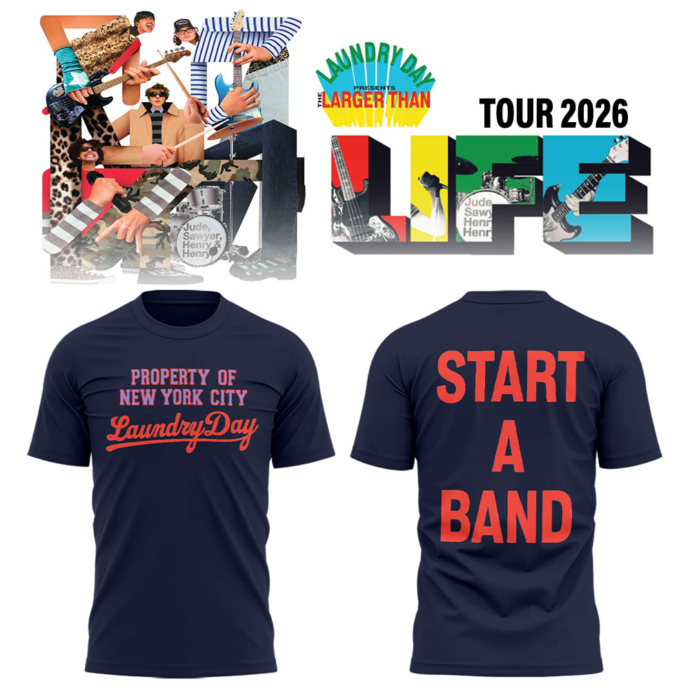 Limited Edition The Larger Than LIFE Tour 2026 Shirt-LL260912003