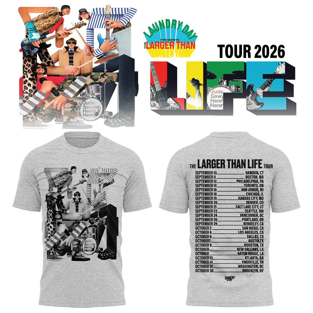 Limited Edition The Larger Than LIFE Tour 2026 Shirt-LL260912004
