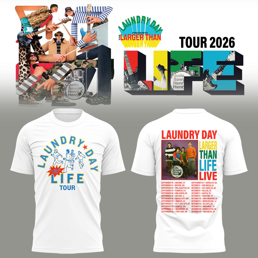 Limited Edition The Larger Than LIFE Tour 2026 Shirt-LL260912005