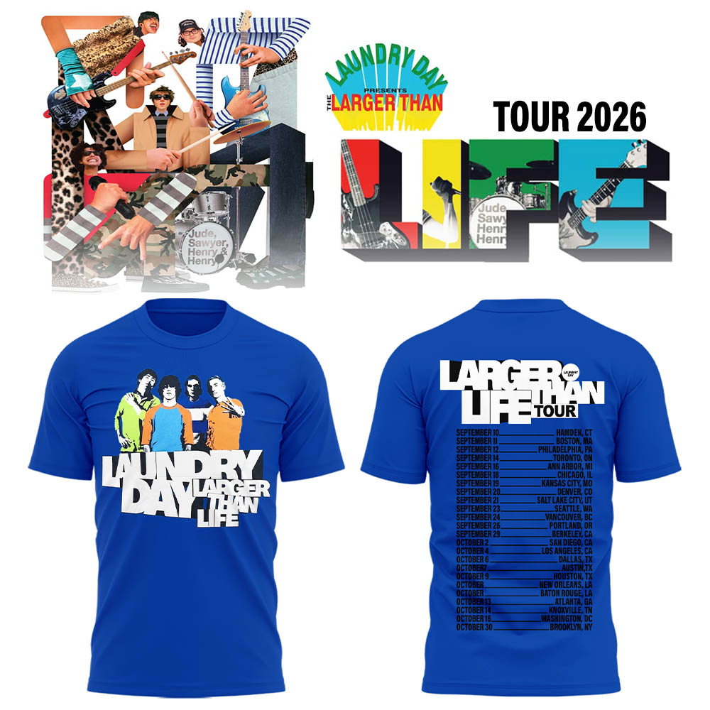 Limited Edition The Larger Than LIFE Tour 2026 Shirt-LL260912006