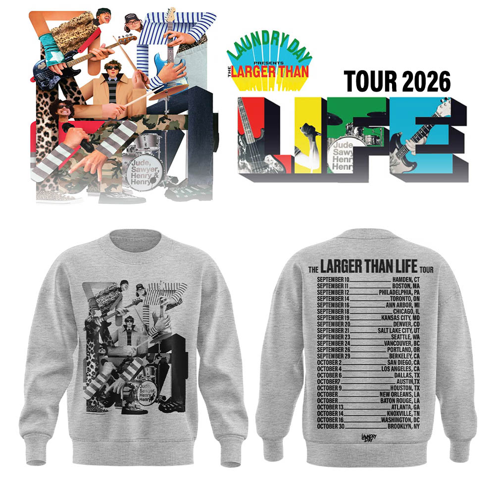 Limited Edition The Larger Than LIFE Tour 2026 Sweatshirt-LL260912008