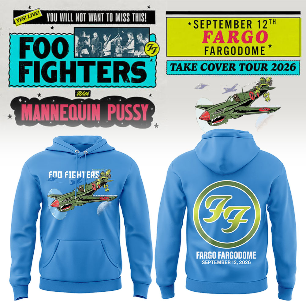 FF 🎸🎤 “Take Cover Tour 2026” at FARGODOME,ND Hoodie-LL260914003